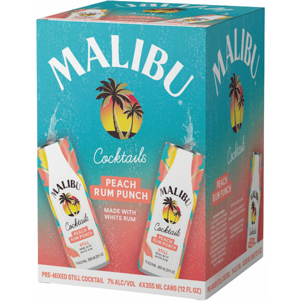 Malibu Cocktail Peach Rum Punch