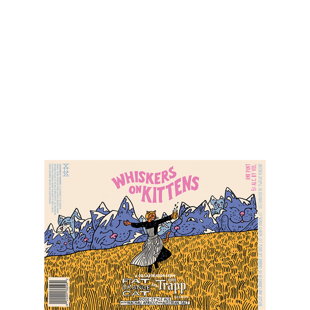 Fat Orange Cat / Von Trapp Brewing Collab Whiskers on Kittens