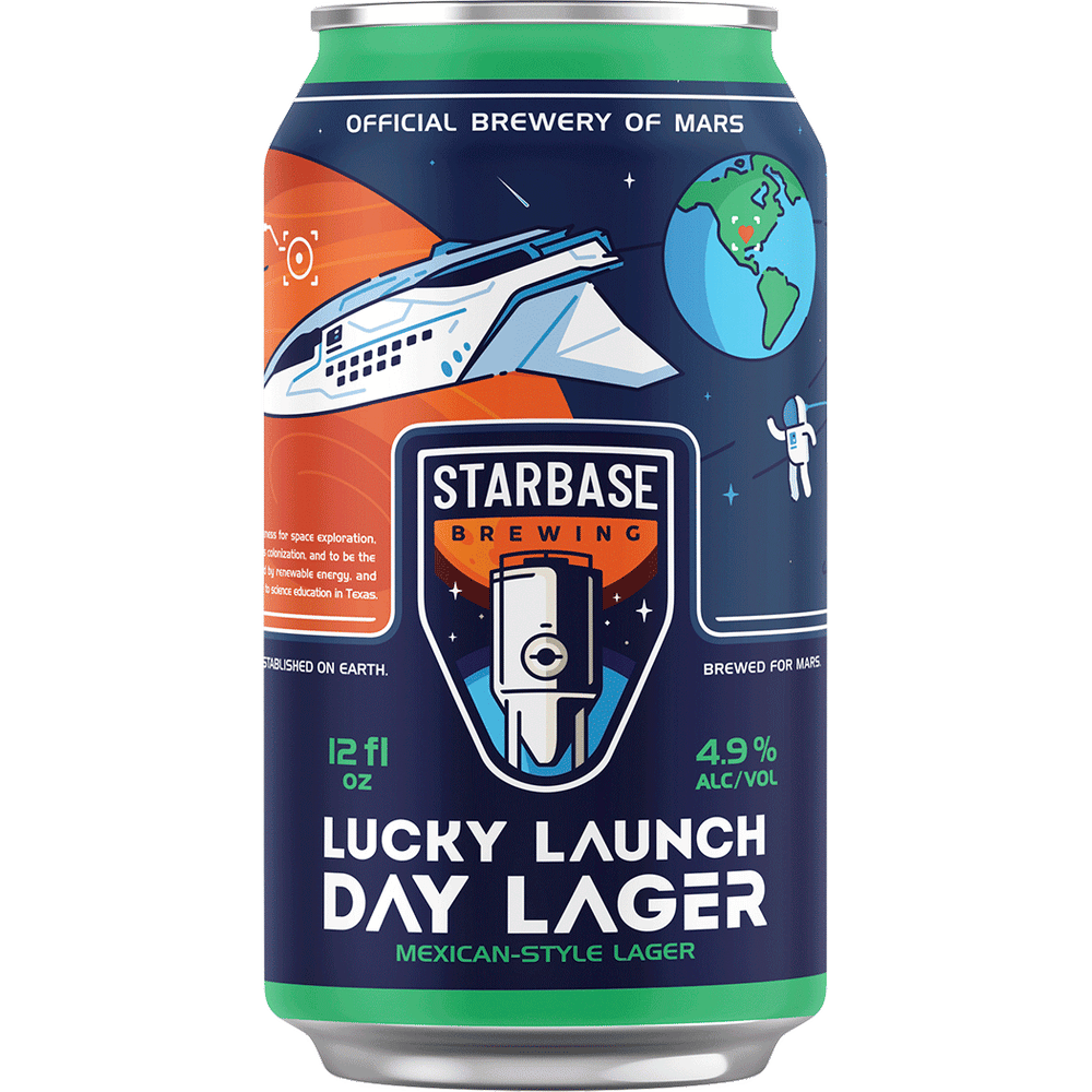 Starbase Lucky Launch Day Lager