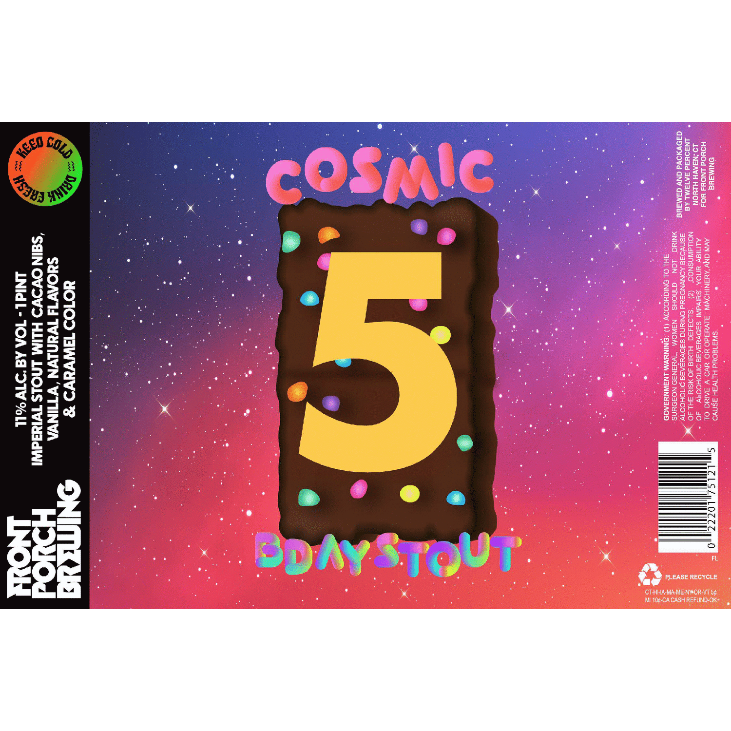 Front Porch Cosmic B Day Stout