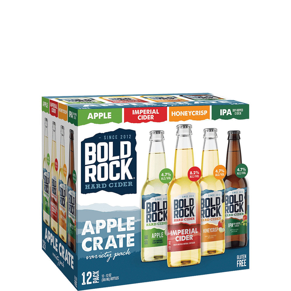 Bold Rock Apple Crate Variety