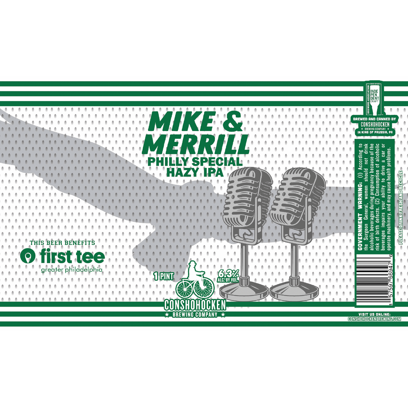Conshohocken Mike & Merrill Philly Special Hazy IPA