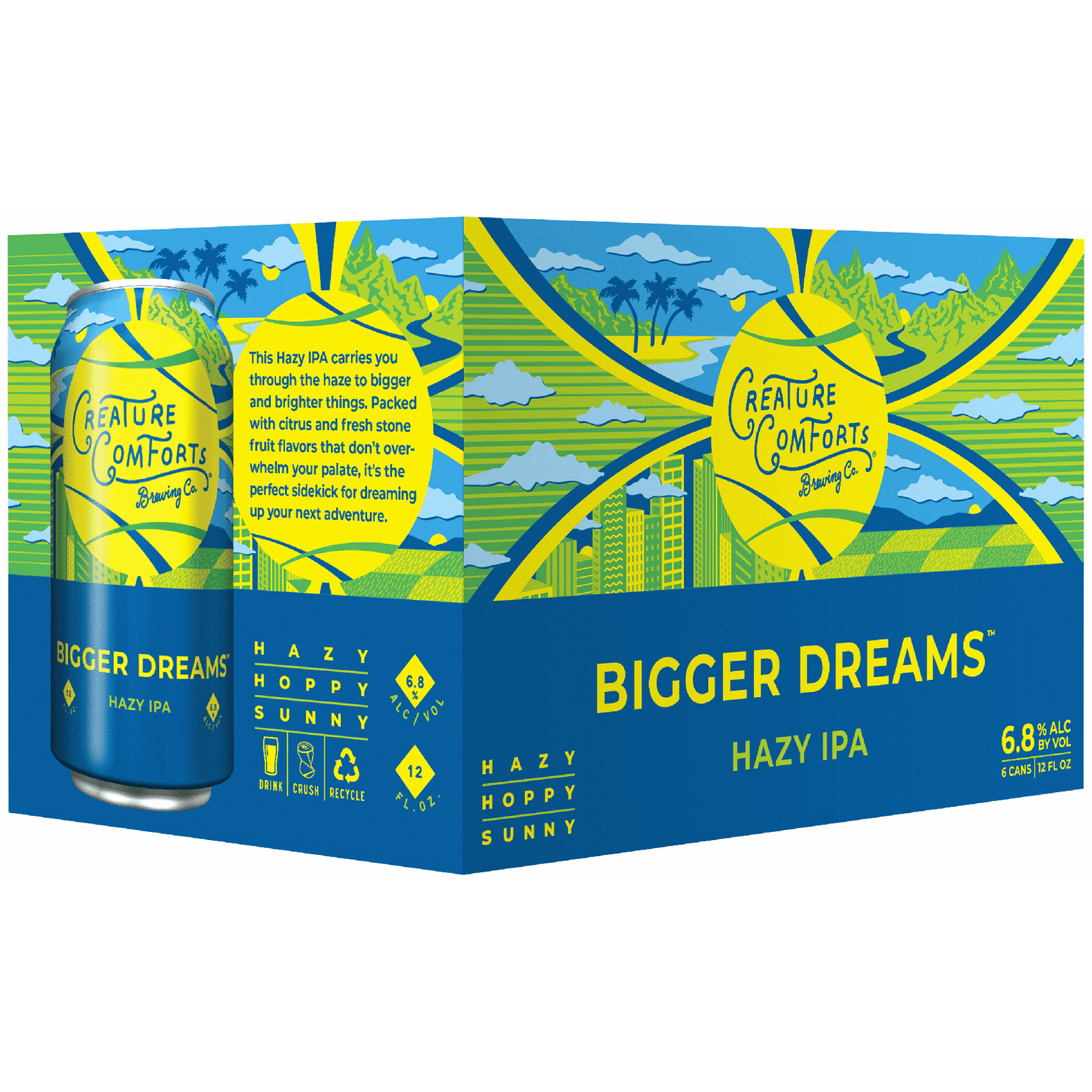 Creature Comforts Bigger Dreams Hazy IPA