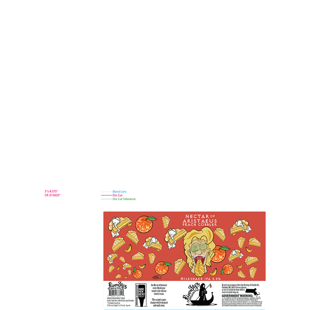 River Styx Nectar of Aristaeus Peach Cobbler