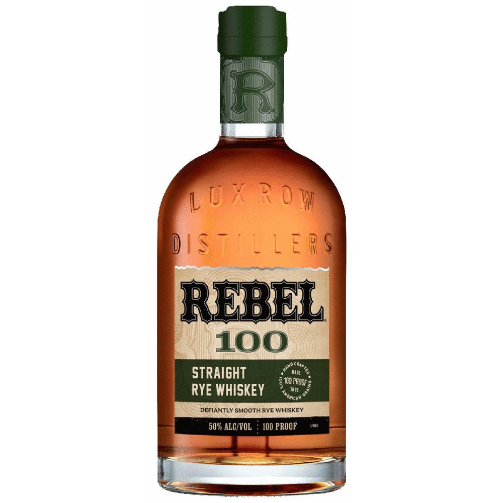 Rebel 100 Straight Rye Whiskey