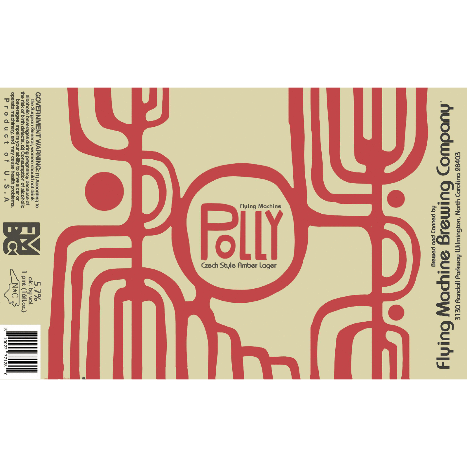 Flying Machine Polly Czech Amber Lager
