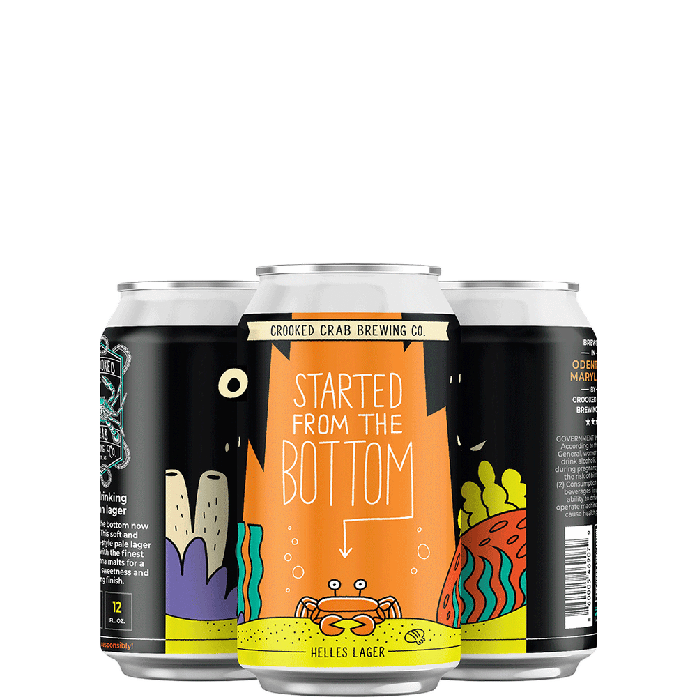 Crooked Crab Started From the Bottom Helles Lager