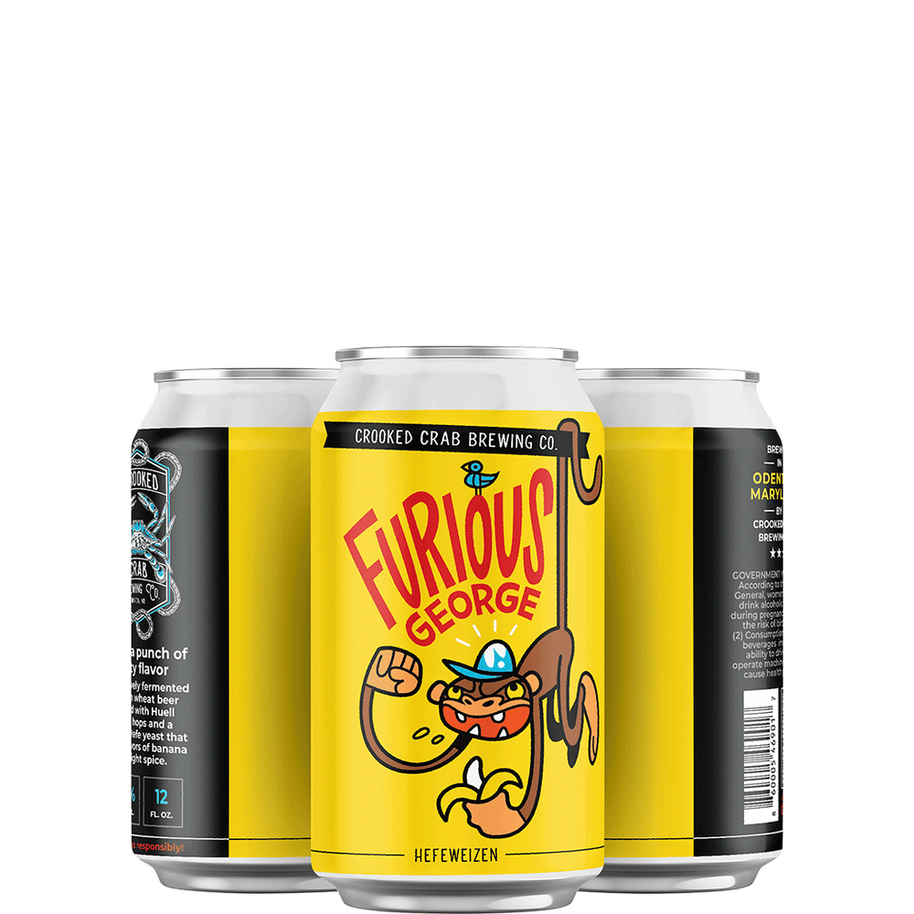 Crooked Crab Furious George Hefeweizen
