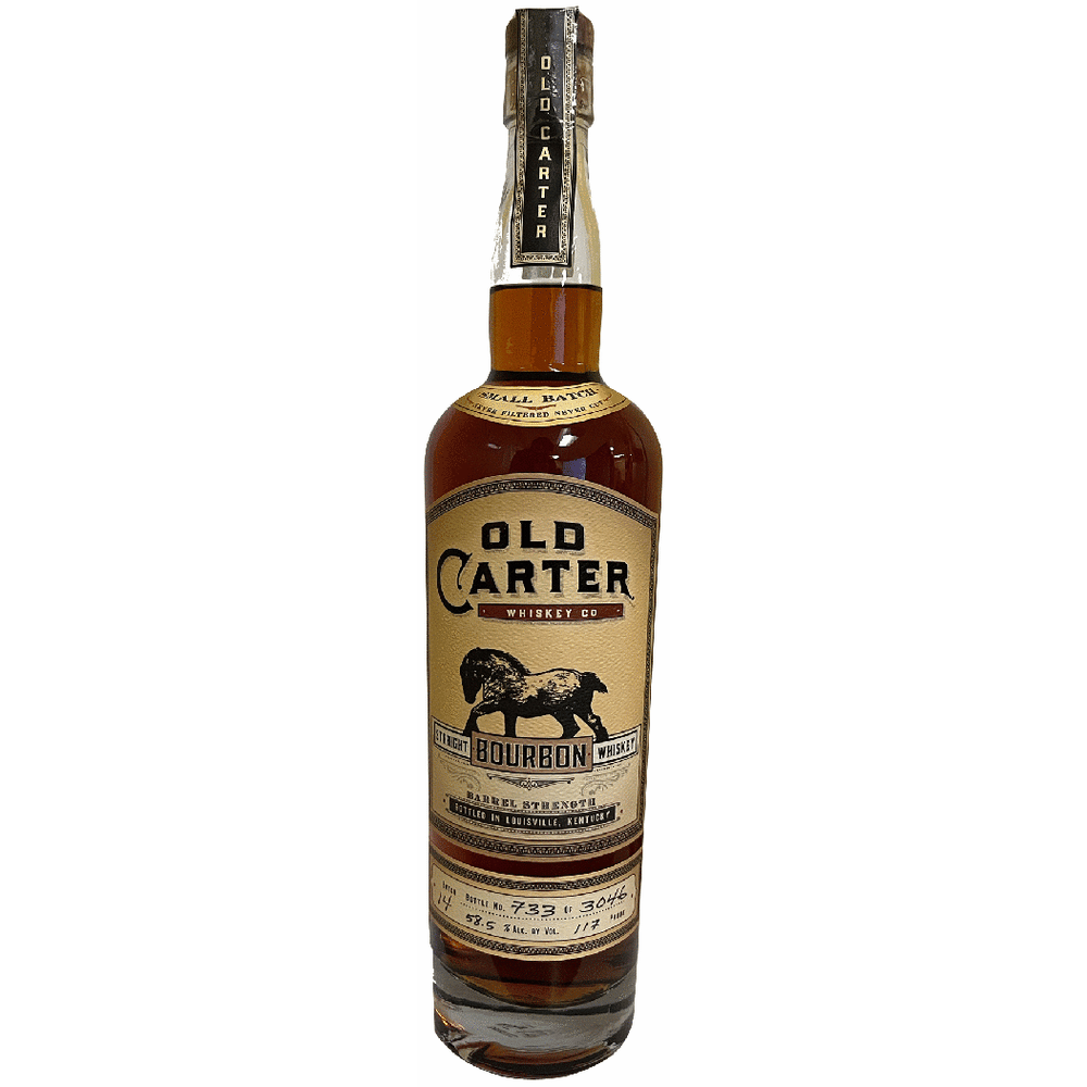 Old Carter Straight Bourbon Whiskey Batch 14