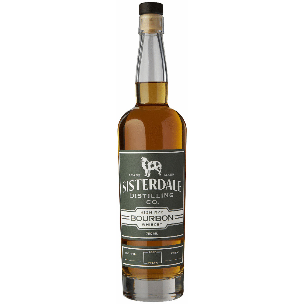 Sisterdale High Rye Bourbon Whiskey