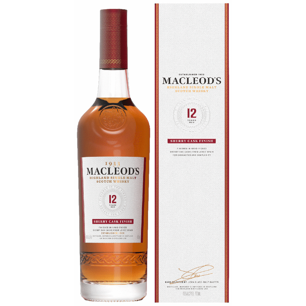 1933 Macleod's 12 Year Sherry Cask Single Malt Scotch | Total Wine