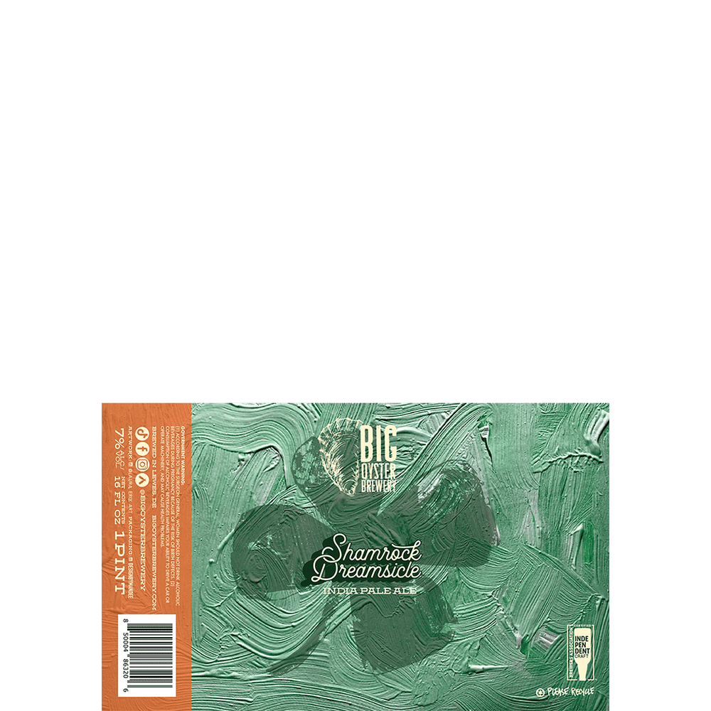 Big Oyster Shamrock Dreamsicle IPA