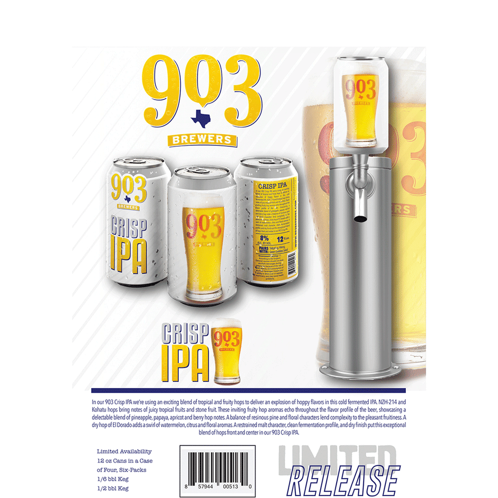 903 Brewers Crisp IPA