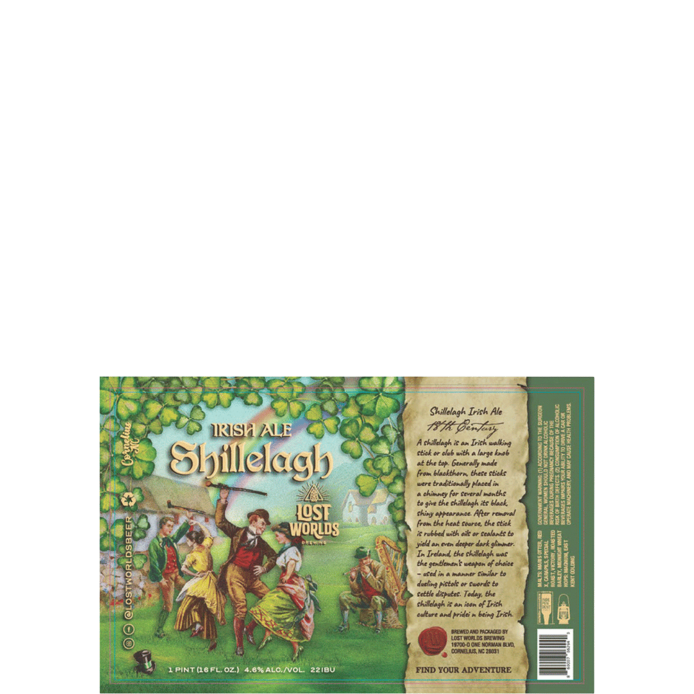 Lost Worlds Shillelagh Irish Ale