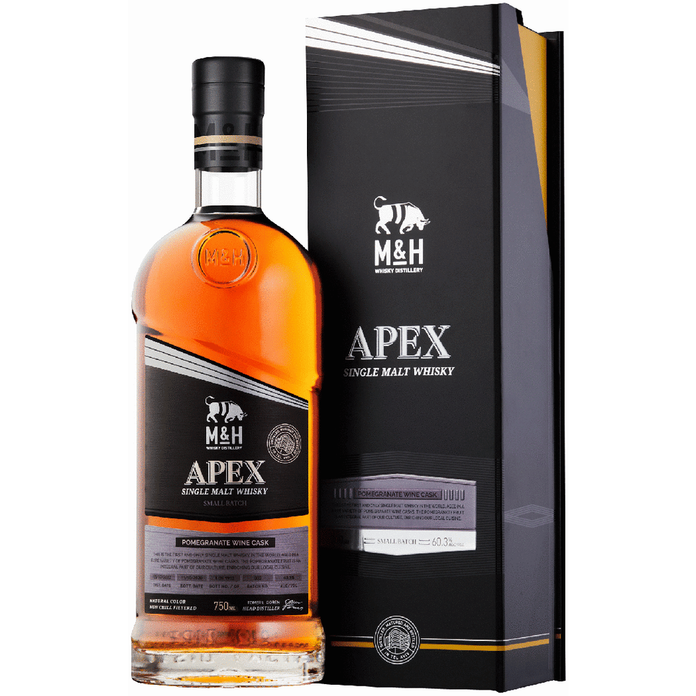 ウイスキー  APEX Pomegranate Wine Cask 700ml Milk & Honey Apex Pomegranate Wine Cask Whisky | Total Wine & More