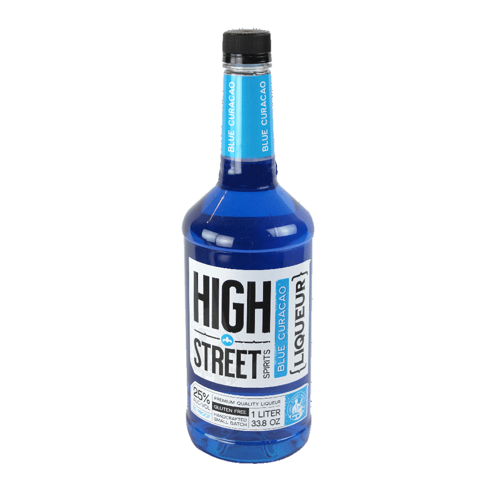 High Street Spirits Blue Curacao Orange Liqueur