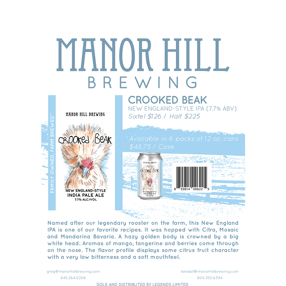 Manor Hill Crooked Beak