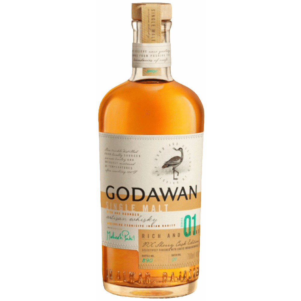 Godawan Rich and Rounded Single Malt Whiskey