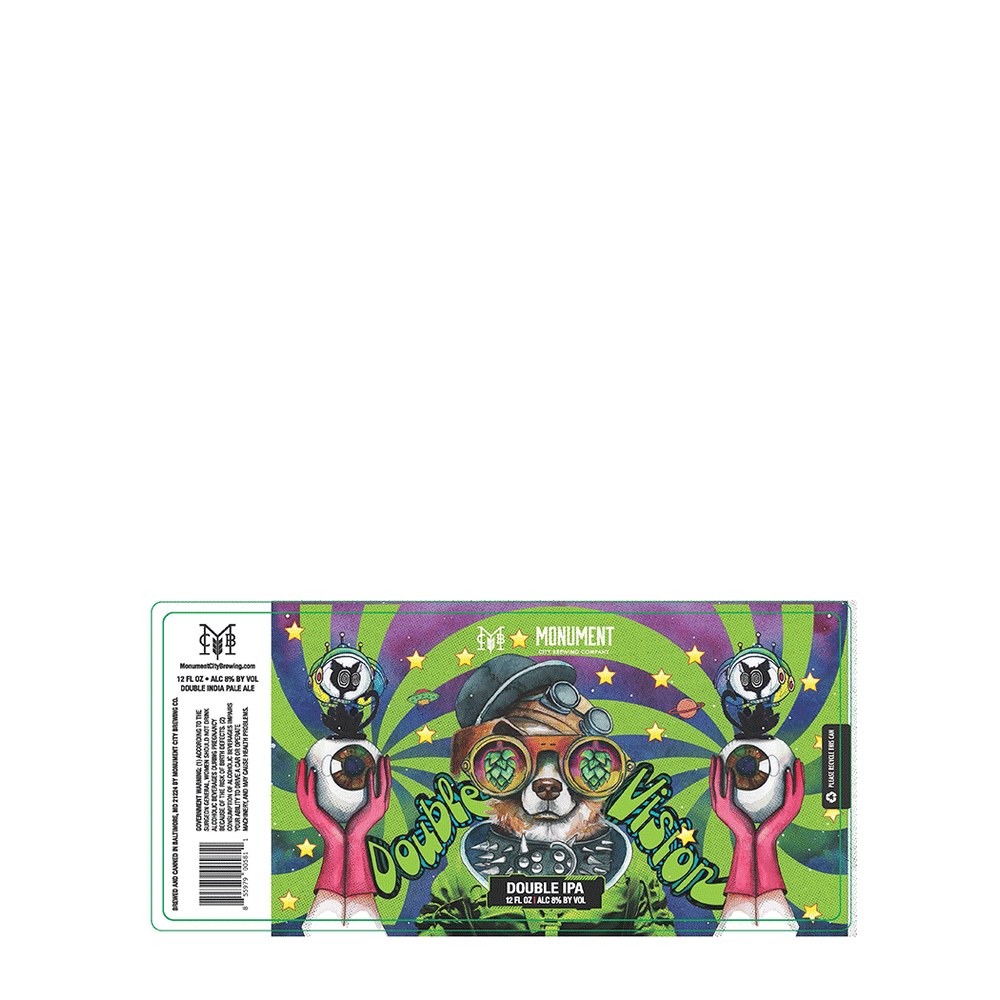 Monument City Double Vision Double IPA