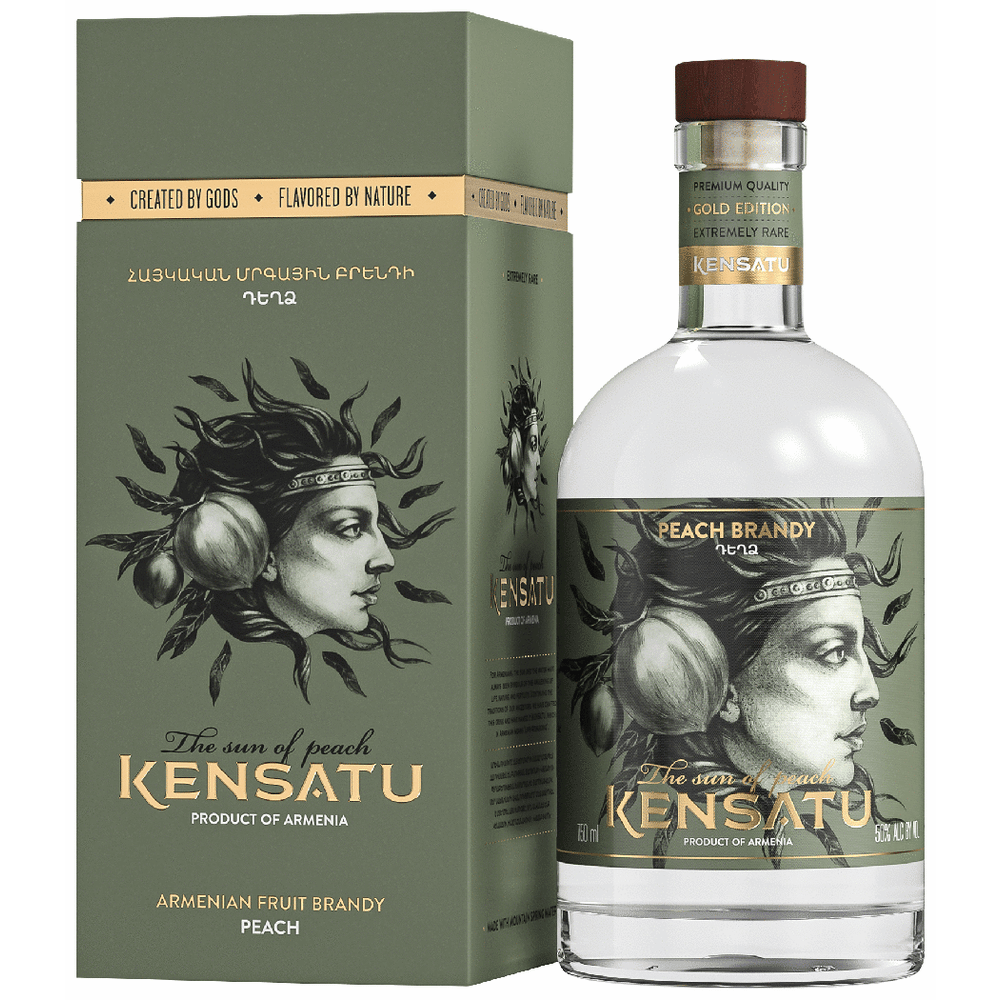 Kensatu Peach Armenian Fruit Brandy