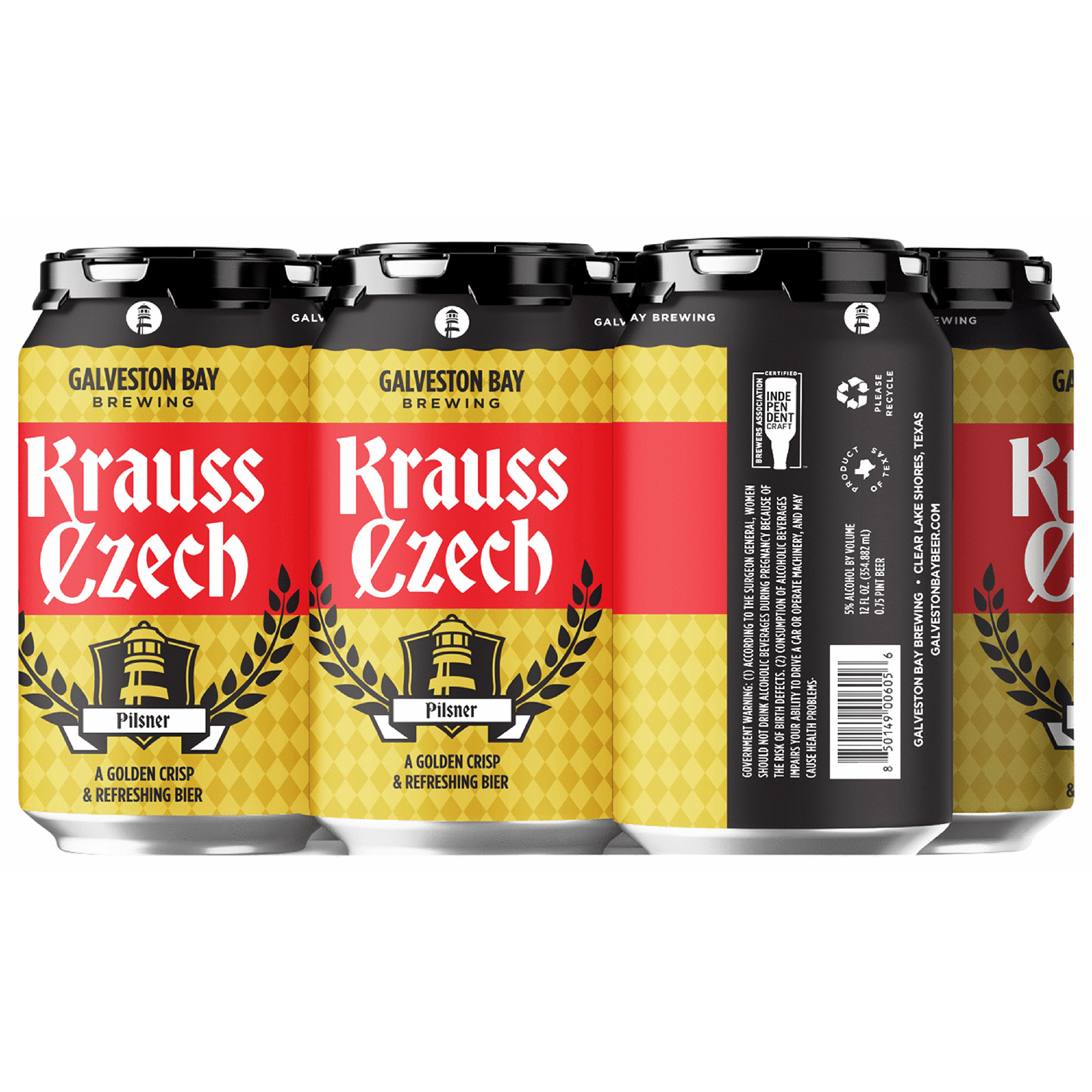 Galveston Bay Kraus-Czech Pilsner