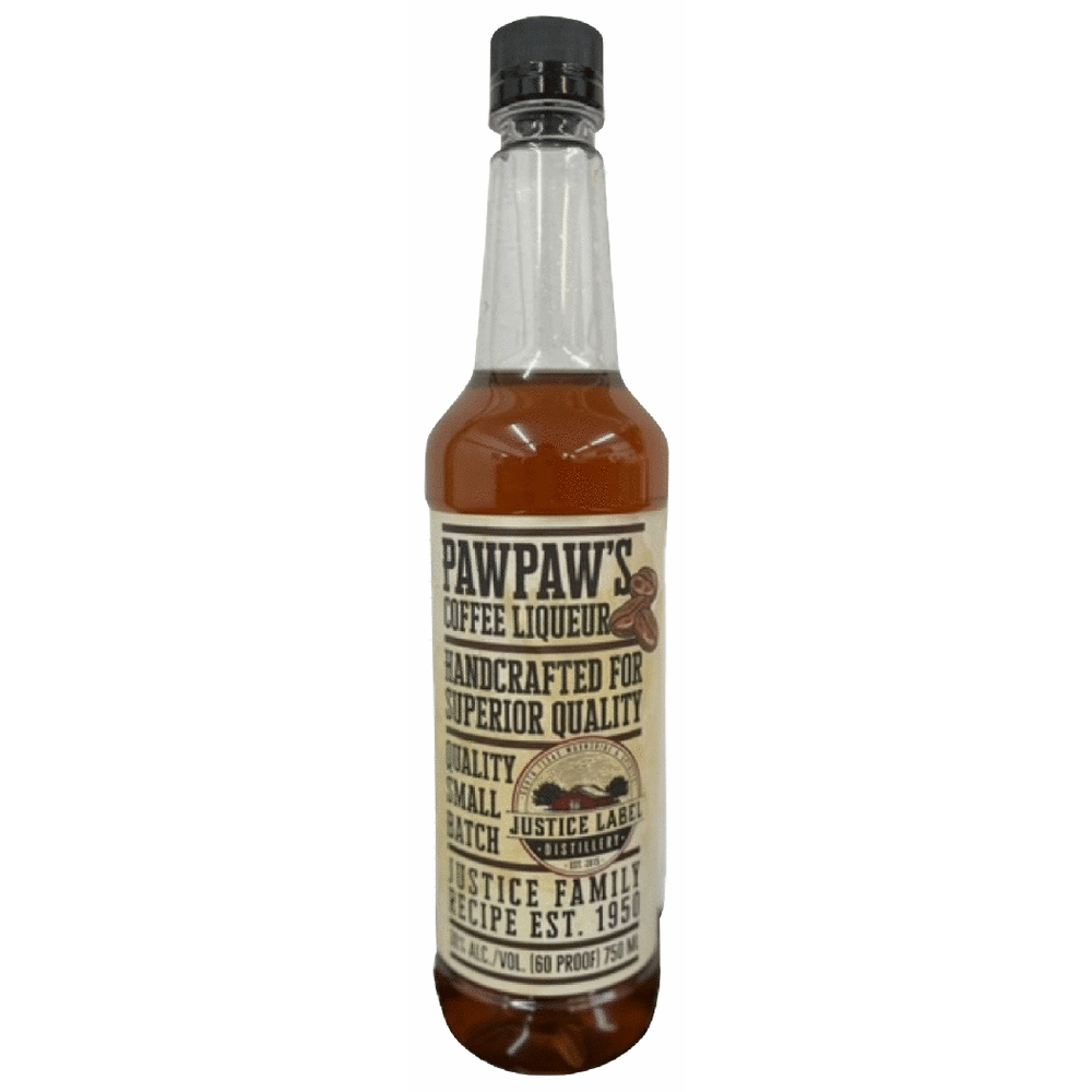 Justice Label Papaw's Coffee Liqueur