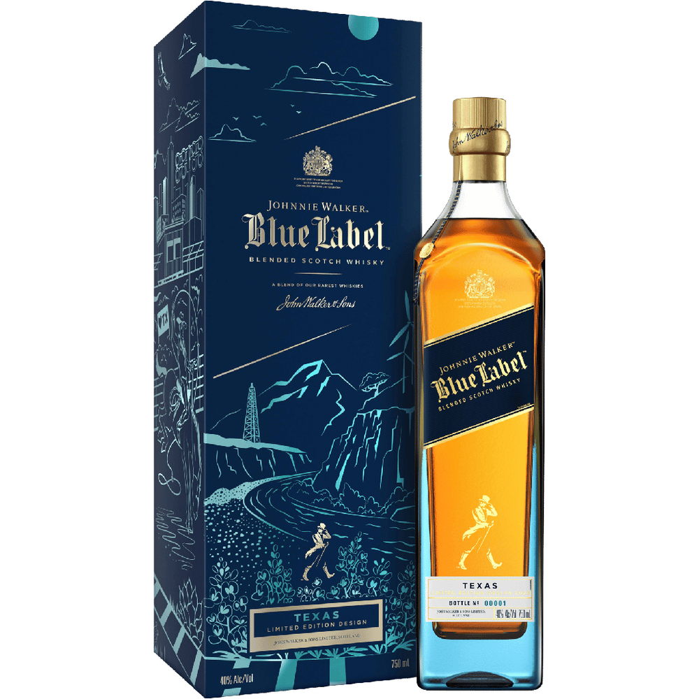 Johnnie Walker Blue Cities Texas Blended Scotch | Total Wine & More