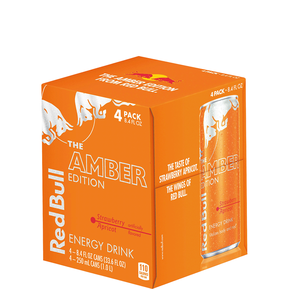 Red Bull Energy Drink - Amber