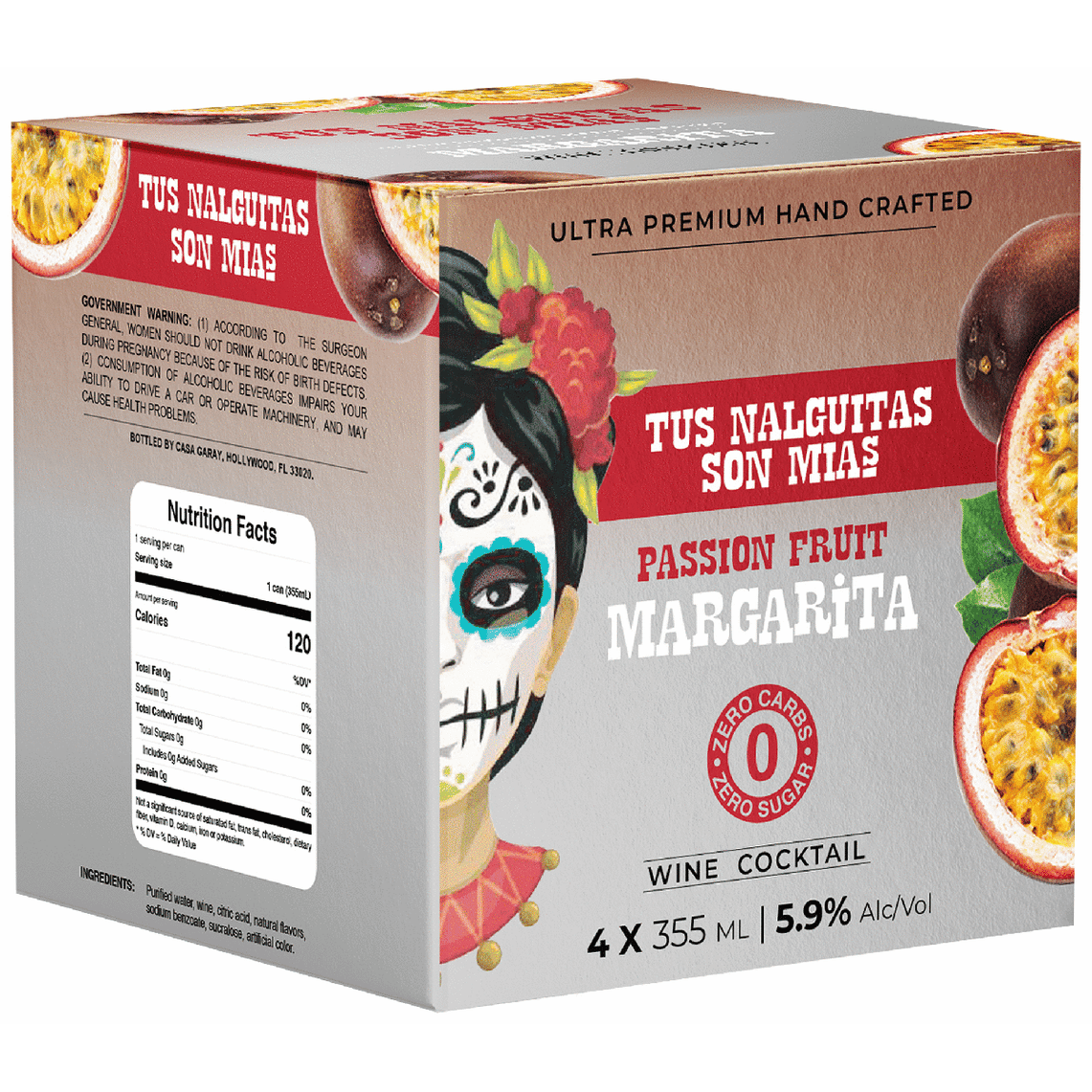 Tus Nalguitas Son Mias Passion Fruit Margarita Wine