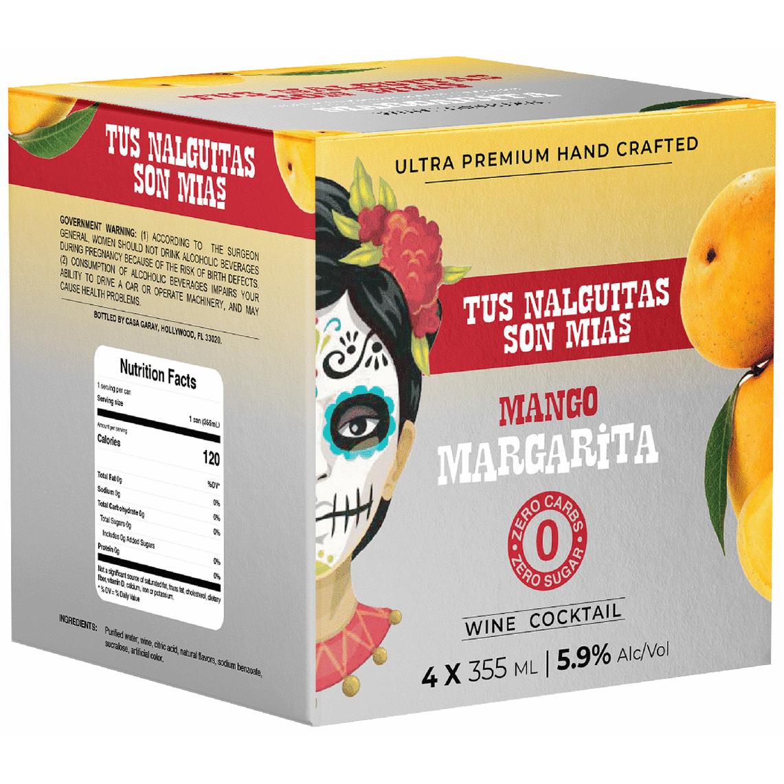 Tus Nalguitas Son Mias Mango Margarita Wine