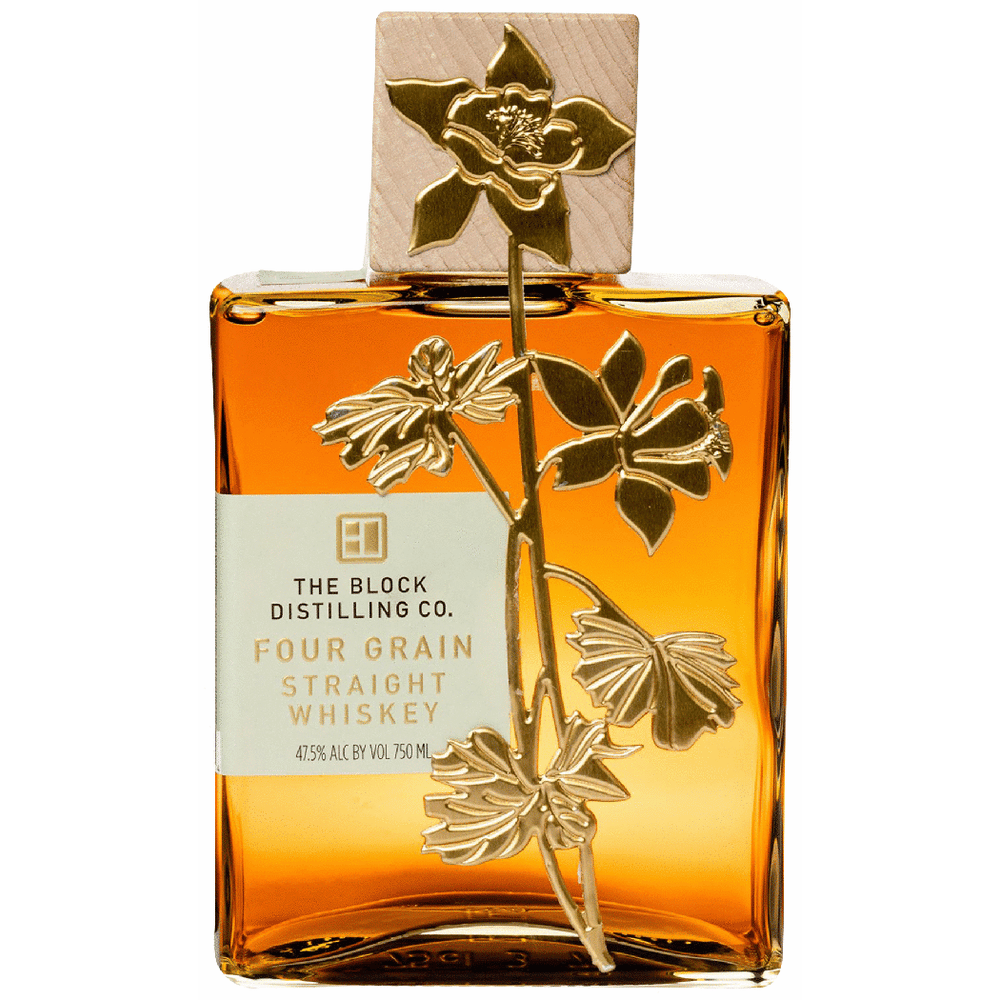 The Block Distilling Co Four Grain Straight Whiskey