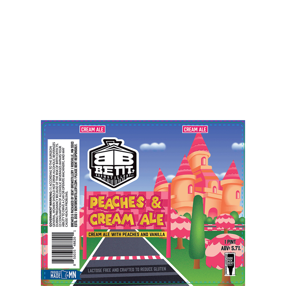Bent Brewstillery Peaches & Cream Ale