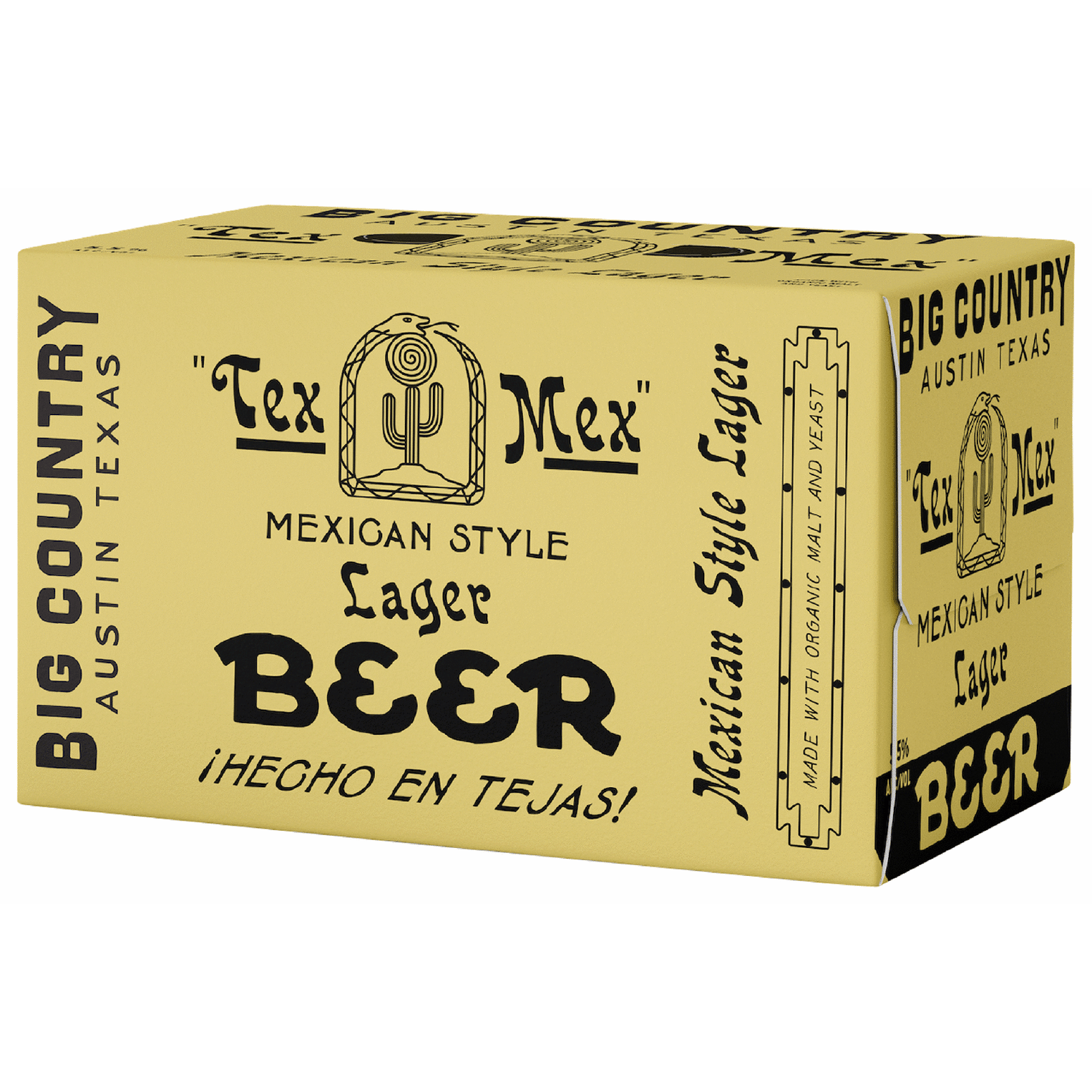 Big Country Organic Brewing Co. TexMex Lager