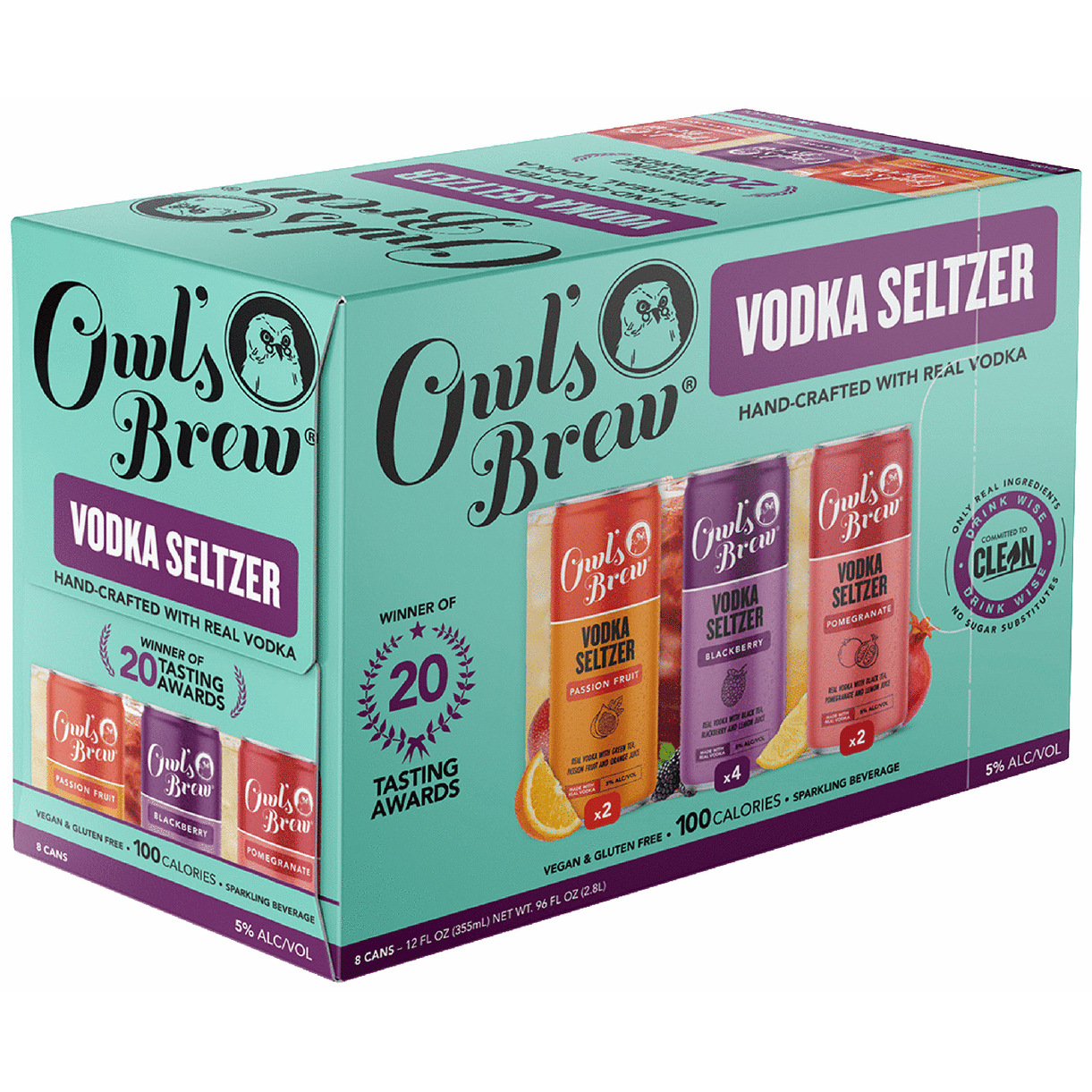 Owl's Brew Real Tea & Vodka