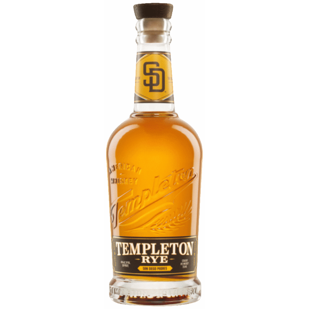Templeton Rye Whiskey 4 Yrear Padres Edition