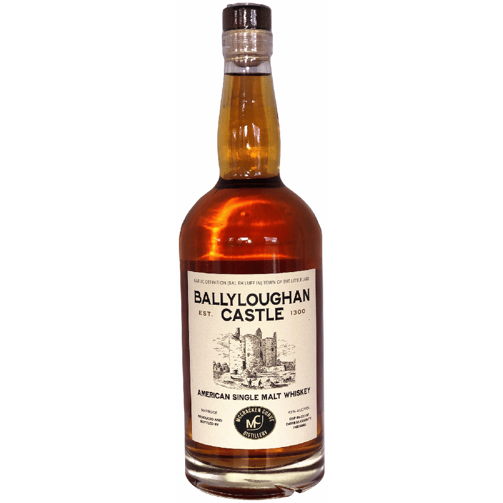 McCracken Curve Ballyloughan Castle American Single Malt Whiskey