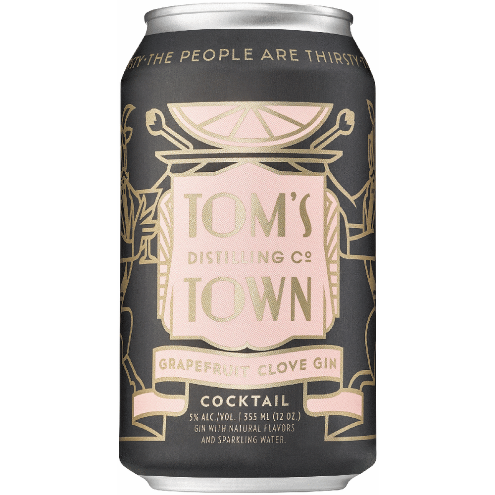 Tom's Town Distilling Grapefruit Clove Gin Cocktail