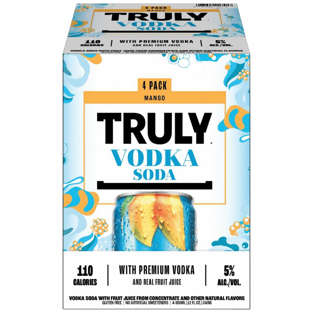 Truly Vodka Soda Mango