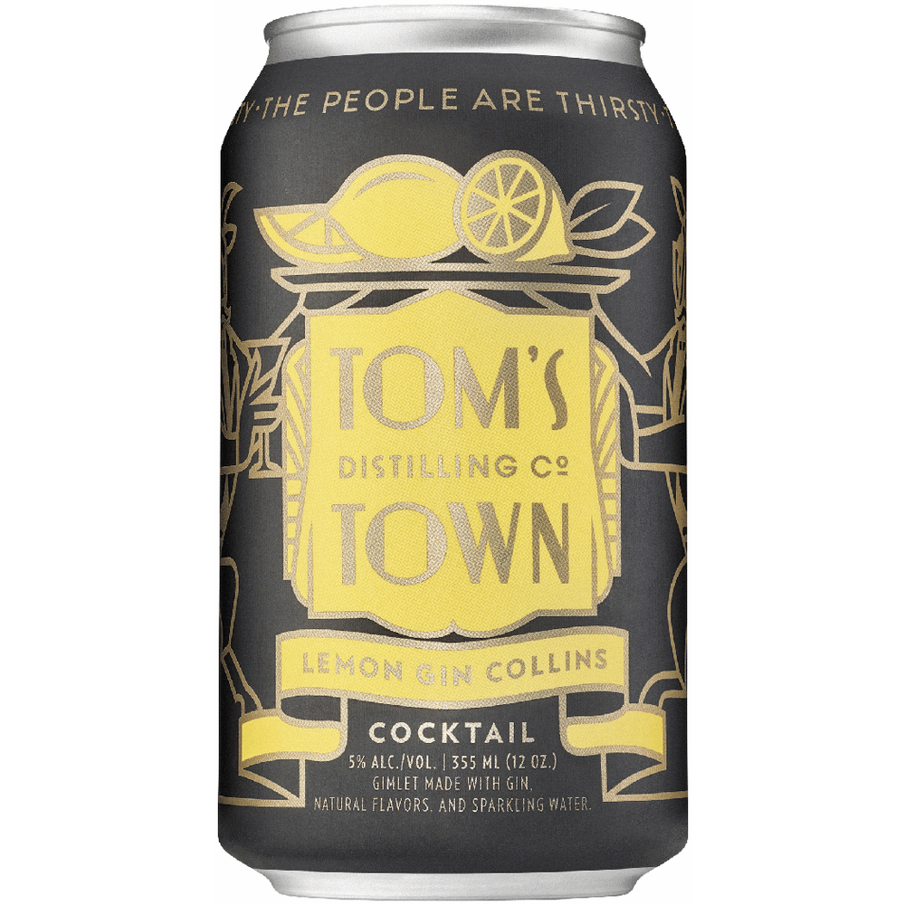 Tom's Town Lemon Gin Collins