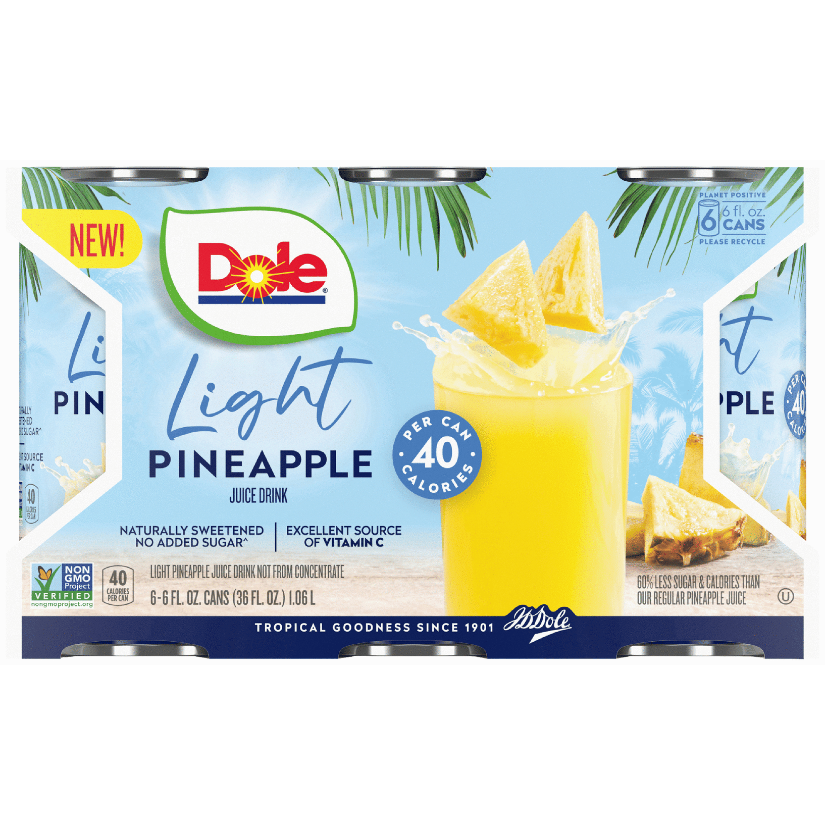 Dole Light Pineapple Juice