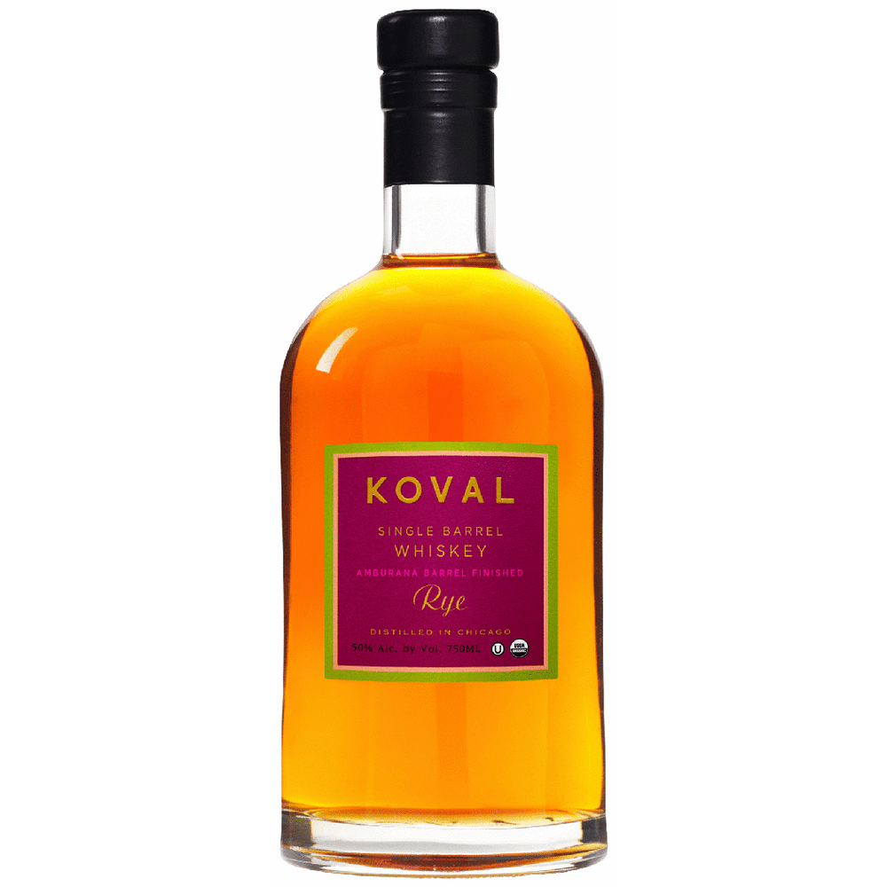 KOVAL Single Barrel Whiskey Rye Amburana Barrel Finished