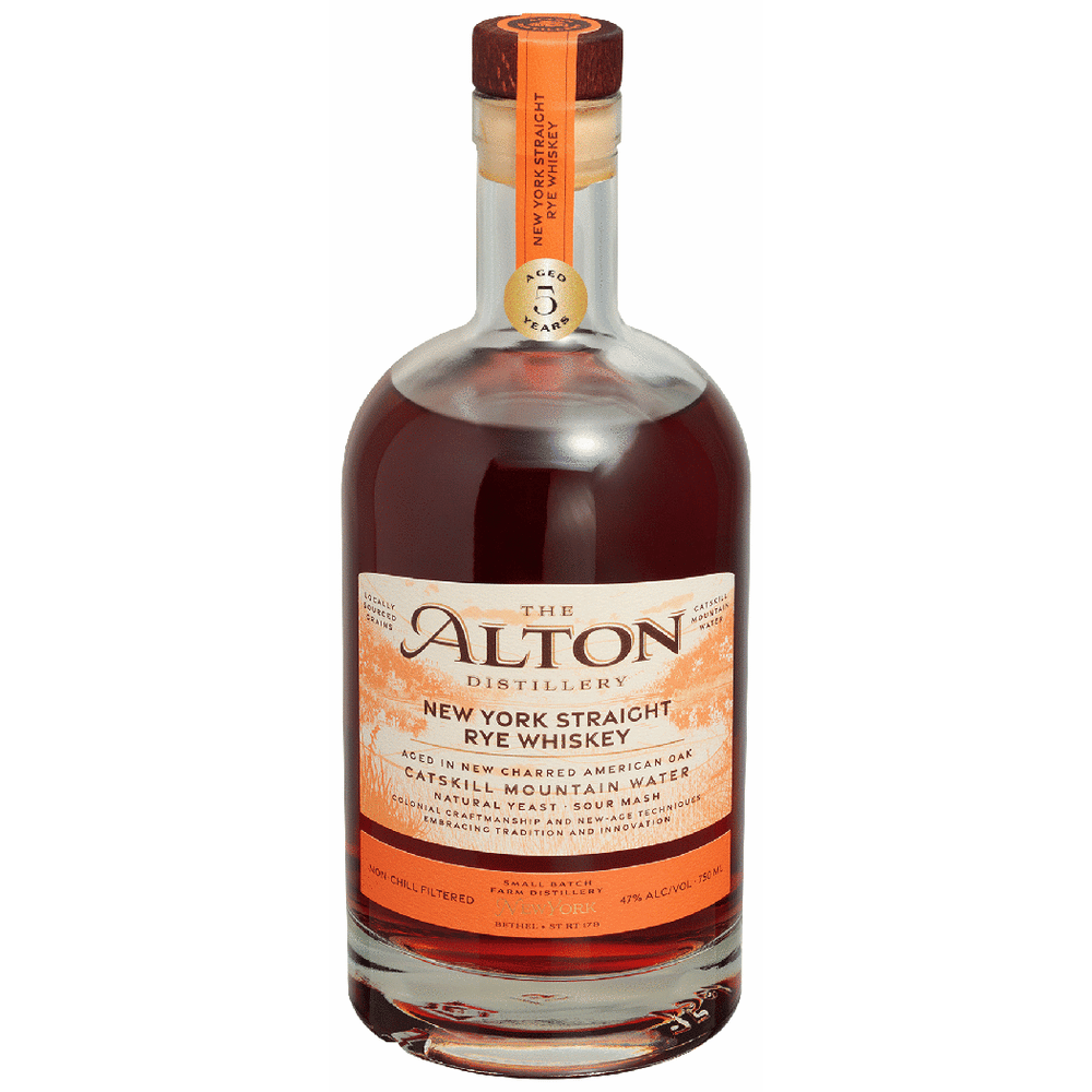 Alton Distillery NY Straight Rye Whiskey