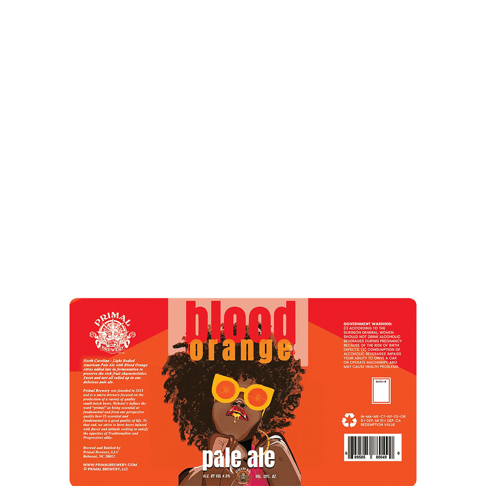Primal Blood Orange Pale Ale