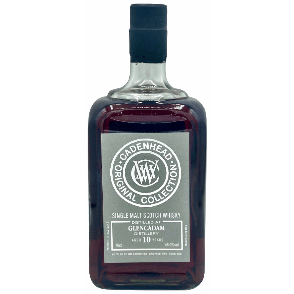 WM Cadenhead Glencadam 10 Year Single Malt Scotch