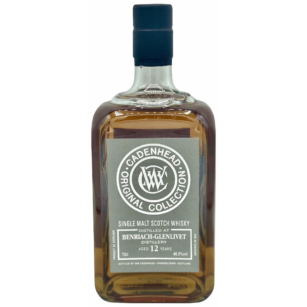 WM Cadenhead Benriach Glenlivet 12Yr