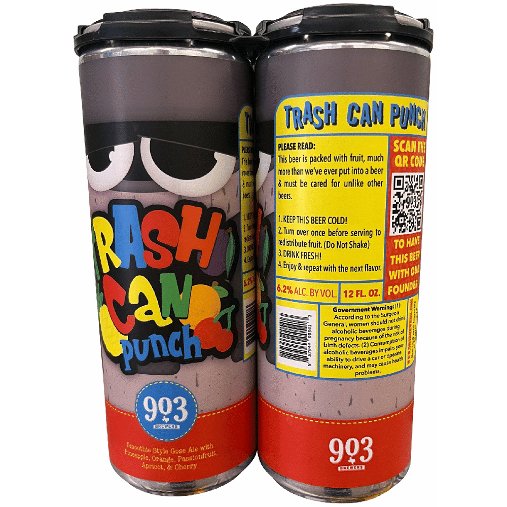 903 Brewers Trash Can Punch