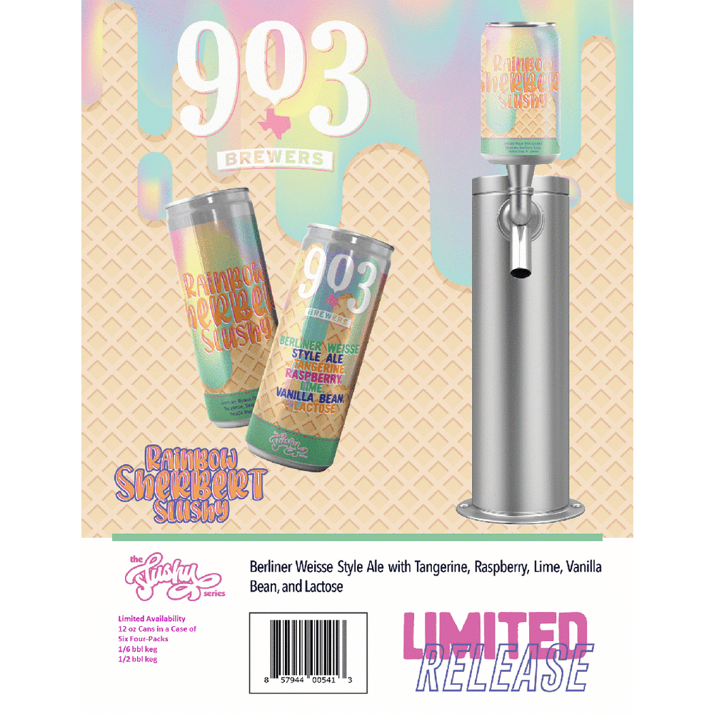 903 Brewers Rainbow Sherbet Slushy