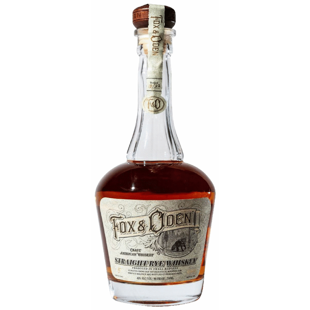 Fox & Oden Straight Rye Whiskey
