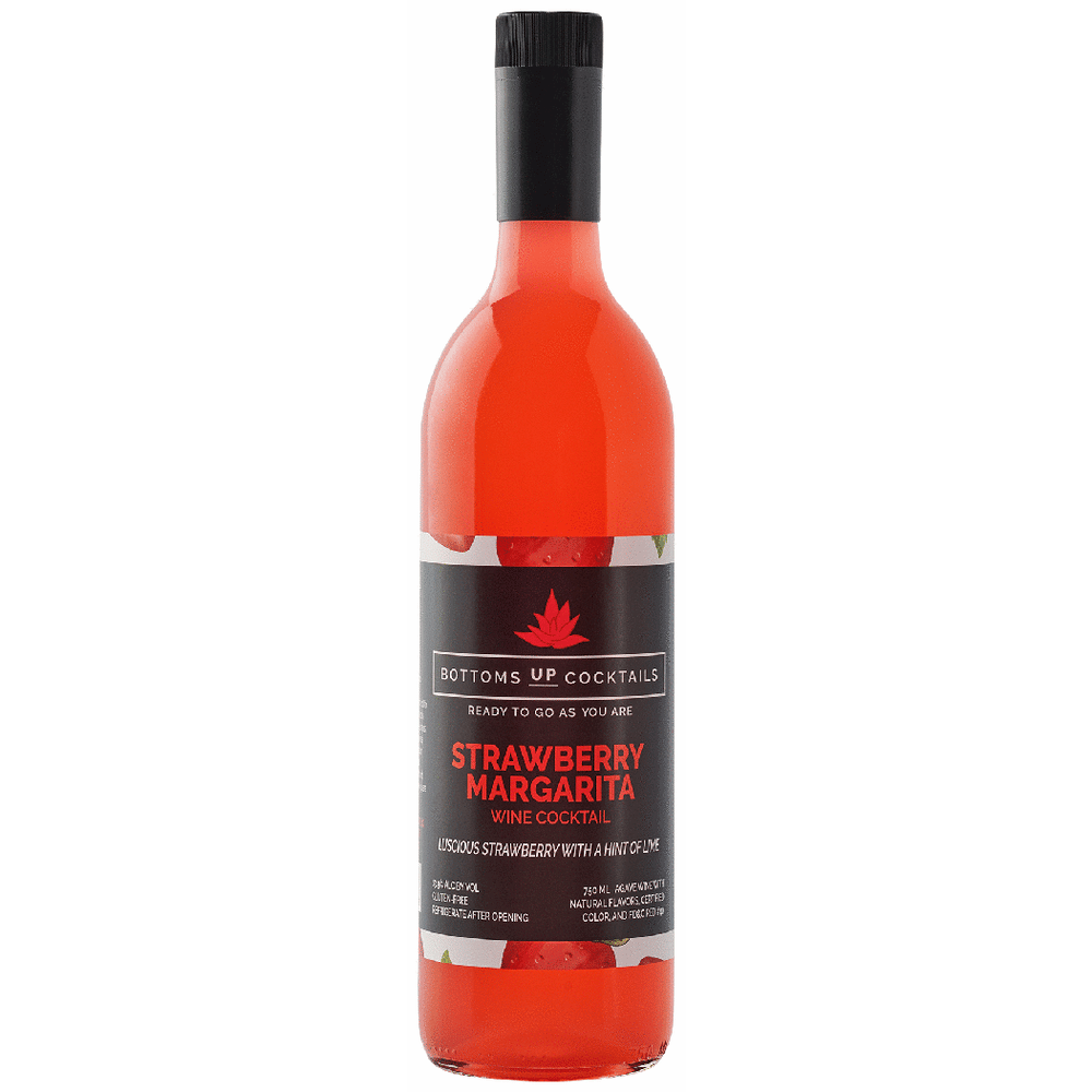 Bottoms Up Strawberry Margarita