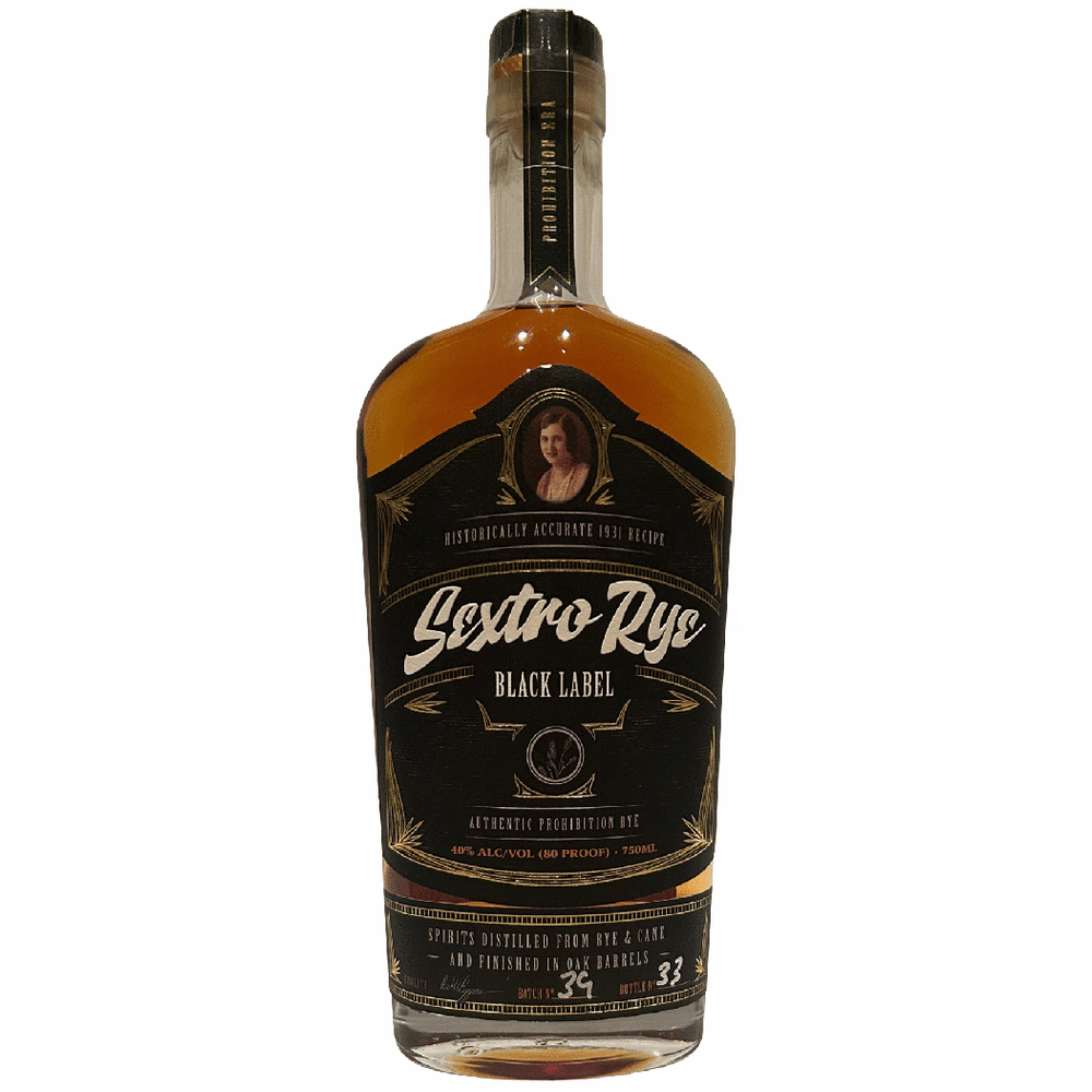 Sextro Black Label Rye Whiskey